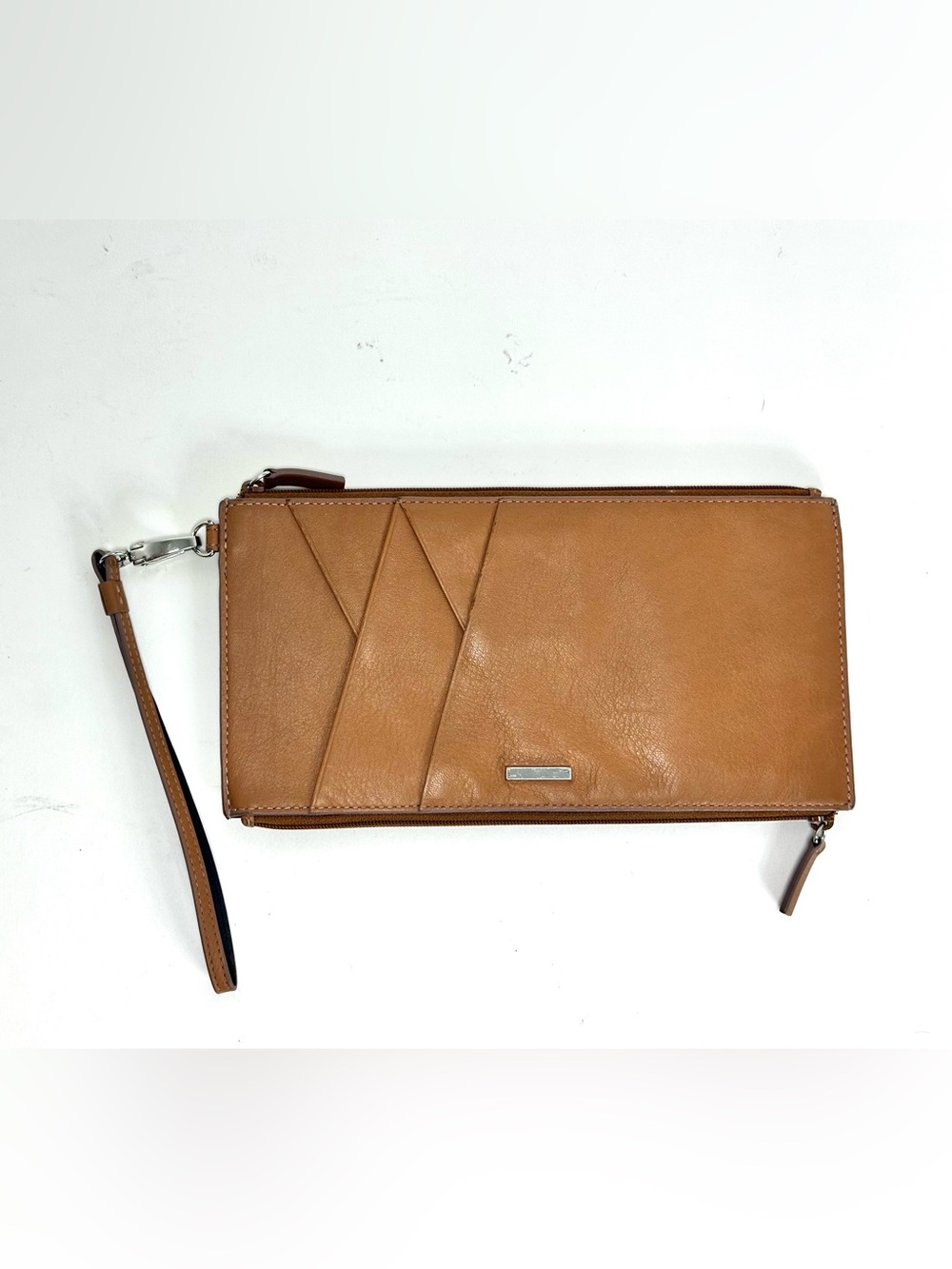 Lodis RFID Leather Double Sided Zippered Wristlet Wallet